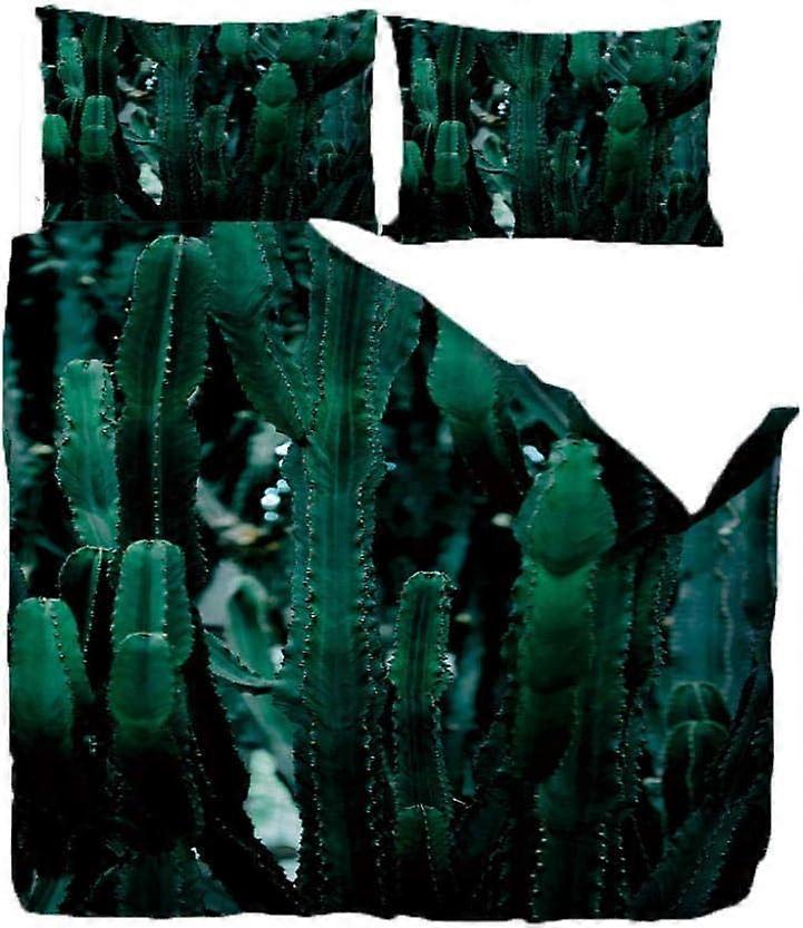 Cactus Bedding Sets Digital Printing Color Bedding Pieces  Duvet Cover and Pillowcase) 135*200 CM