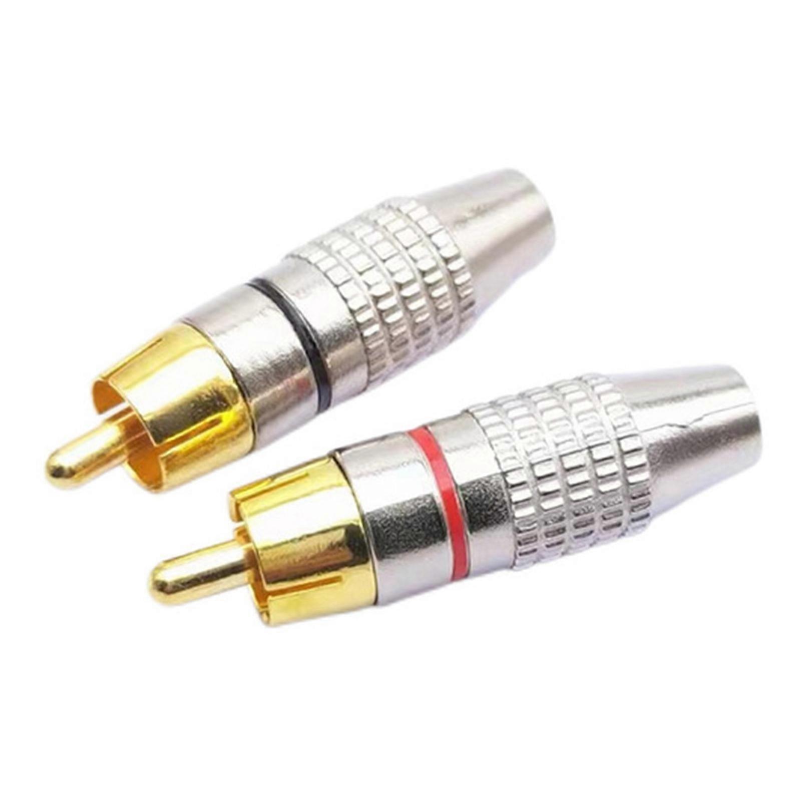 270 welding free RCA plug monitoring audio and video connection plug New