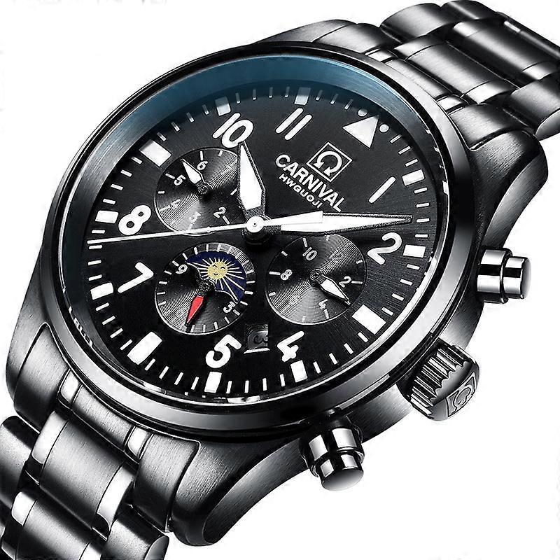 men's mechanical watch waterproof automatic multi-function men's watch