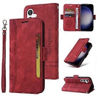 For Samsung Galaxy S23 FE 5G BETOPNICE Dual-side Buckle Leather Phone Case