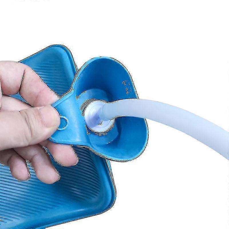 Colon Cleanse Enema Bag With Tubing Water Bottle Shower Douche & Home Adult Enema Kit Qian