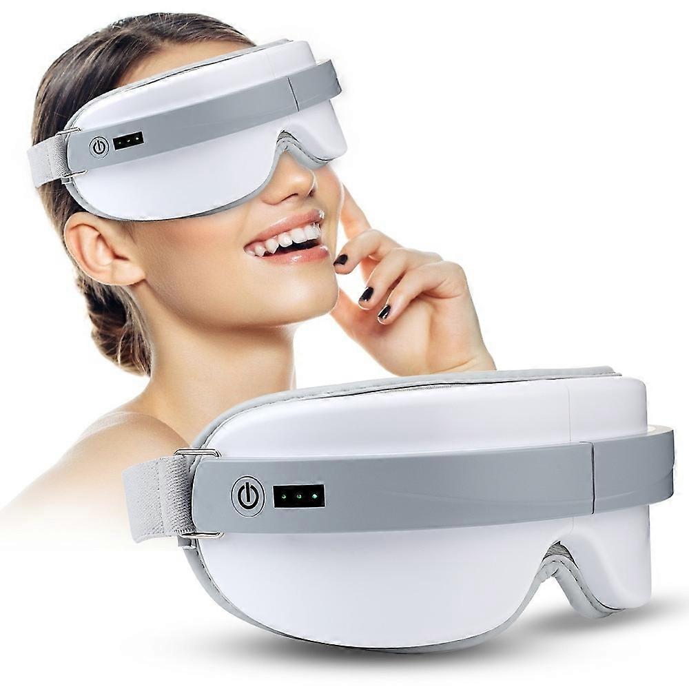 ZK-Smart Electric Eye Massager Eye Care Instrument Eye Fatigue Relief Foldable Bluetooth Music Glasses