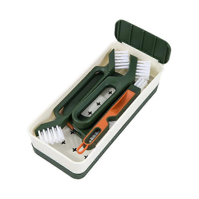4Pcs Cleaning Brushes Set Household Versatile Detailing Brushes With Case
