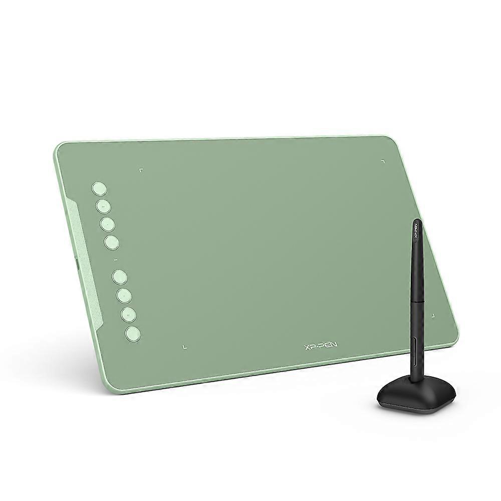 Deco 01 V2 10 Inch Drawing Tablet Graphics Digital Tablet Tilt Android Windows Mac 8 Shortcut Keys (8192 Levels Pressure)