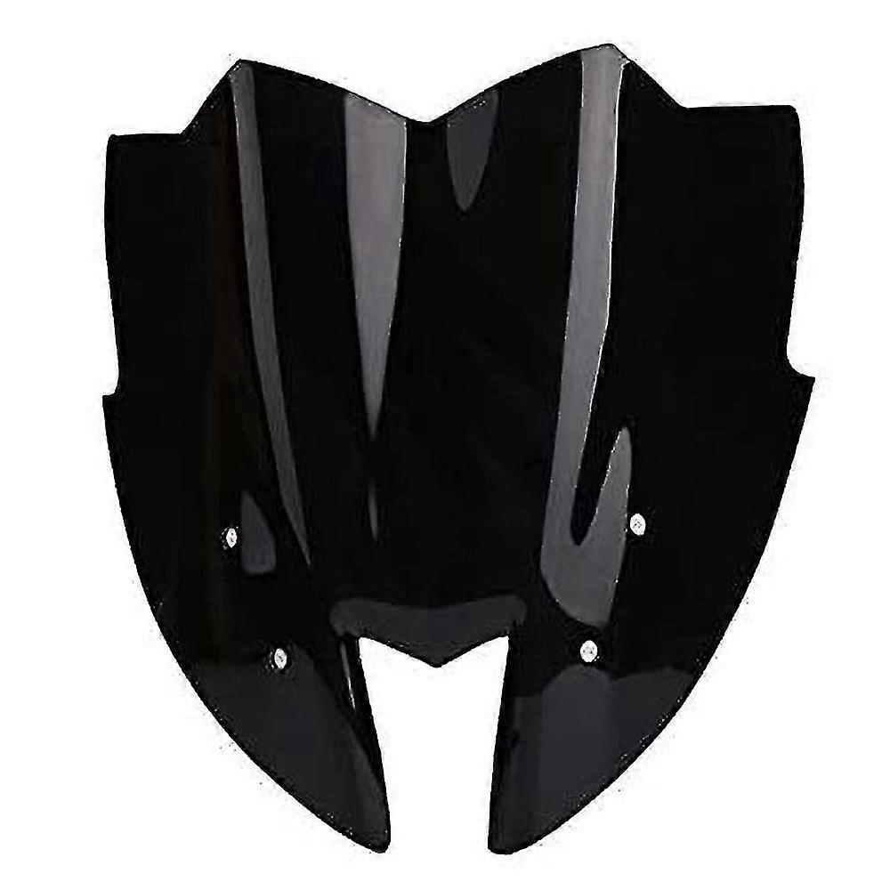 Motorcycle Black Windshield Viser Visor Compatible Kawasaki Z800 2012-2016