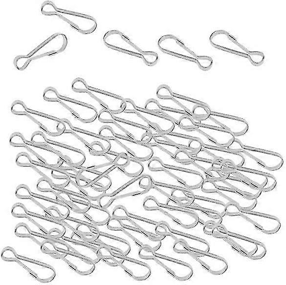 3x 100x Camping Snap Hook Buckle Keychain