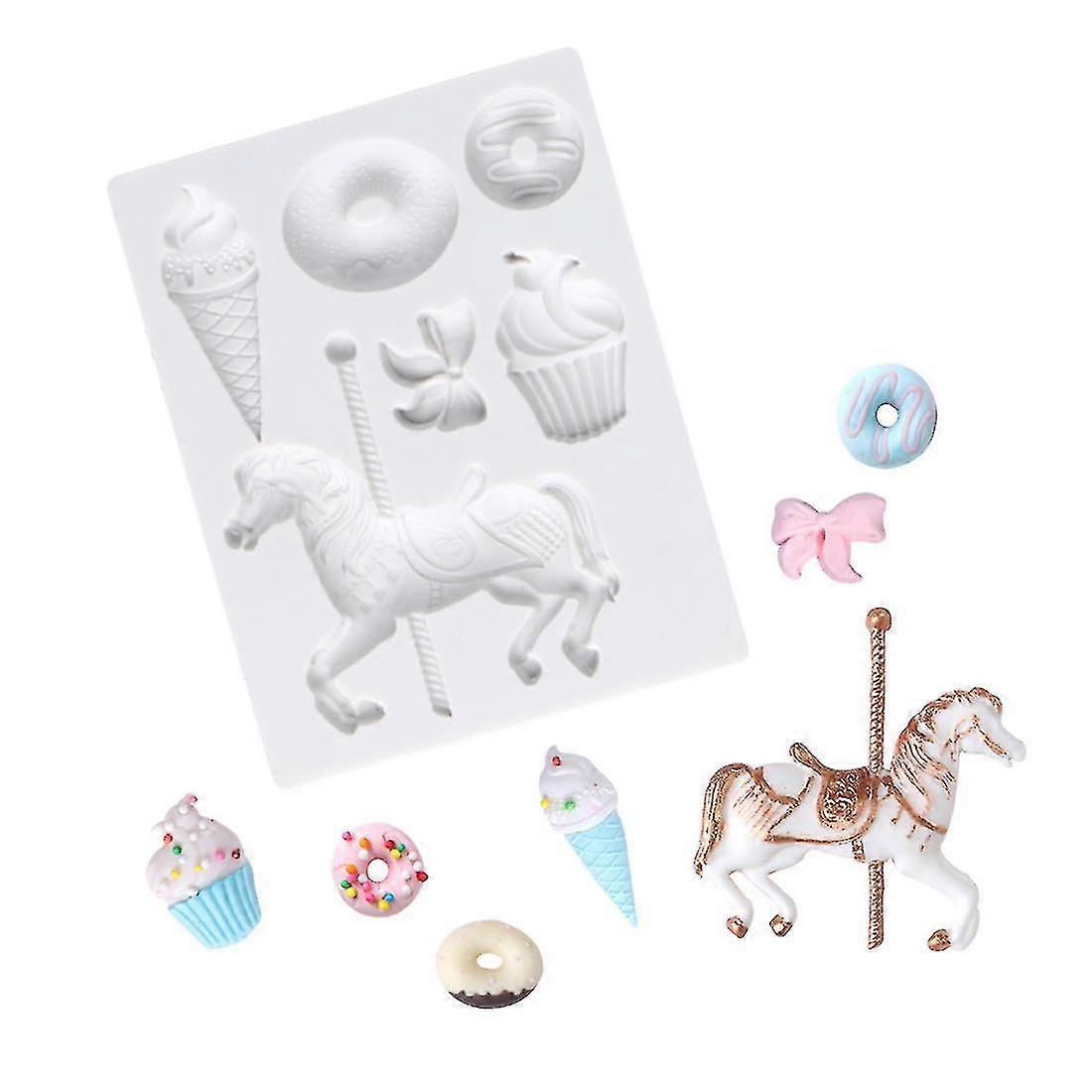 Carousel Listing Shape Silicone Mold