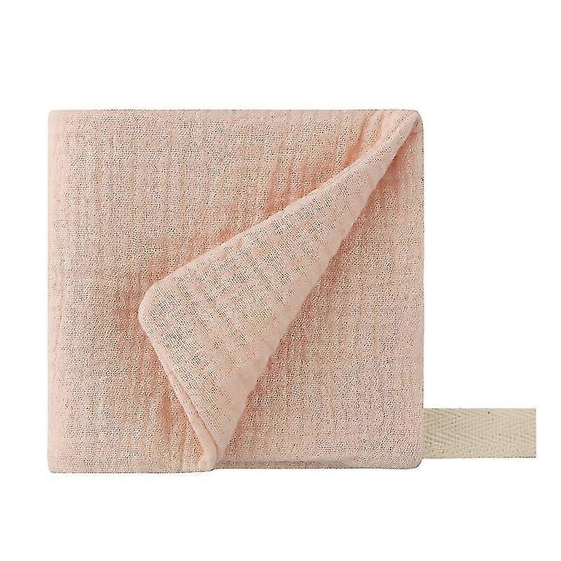Baby Feeding Drool Bib Infants Saliva Towel Soft Cotton Burp Cloth For Newborn,pink