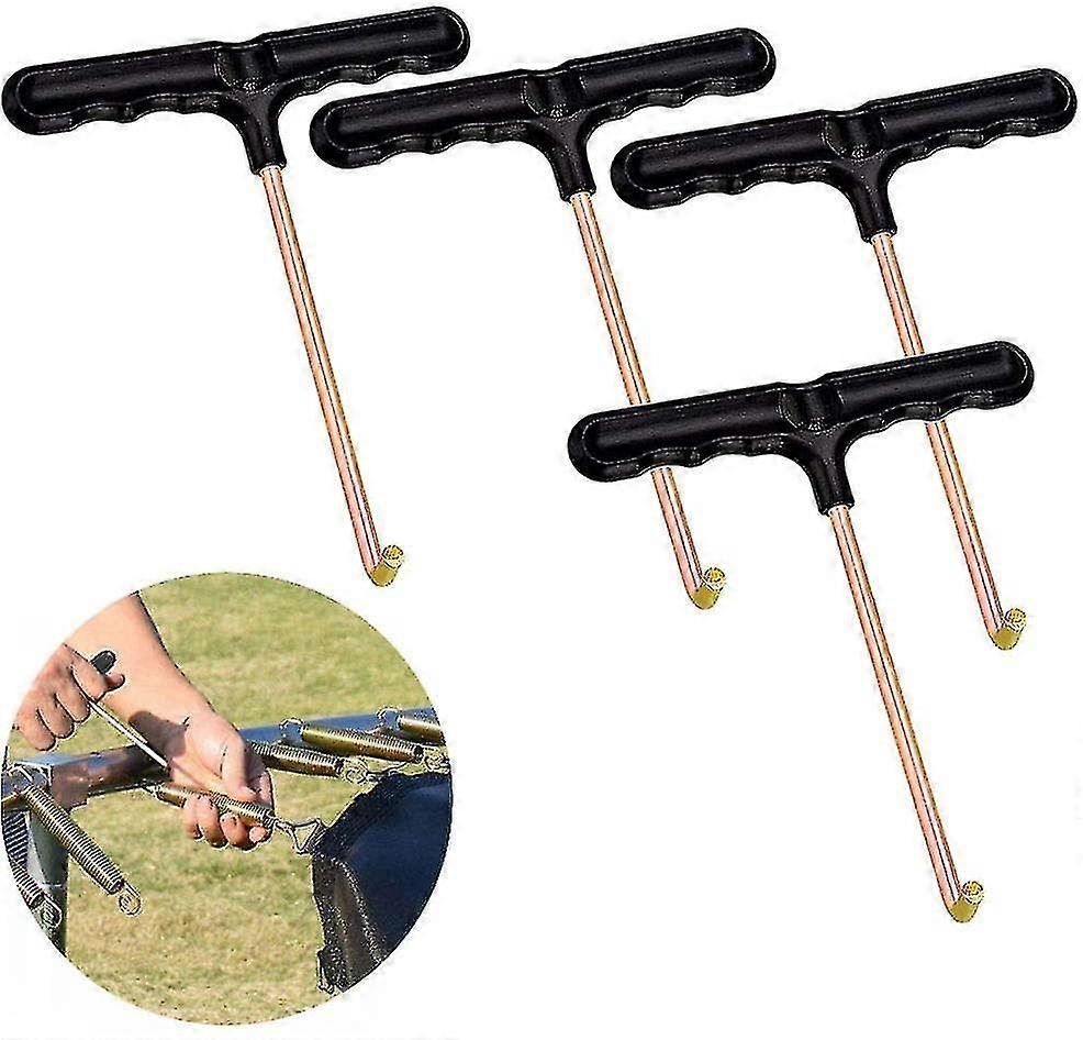 spring t-hook, 4 pieces trampoline pulling tool, trampoline spring pulling tool, trampoline t-hook, trampoline spring t-hook, trampoline