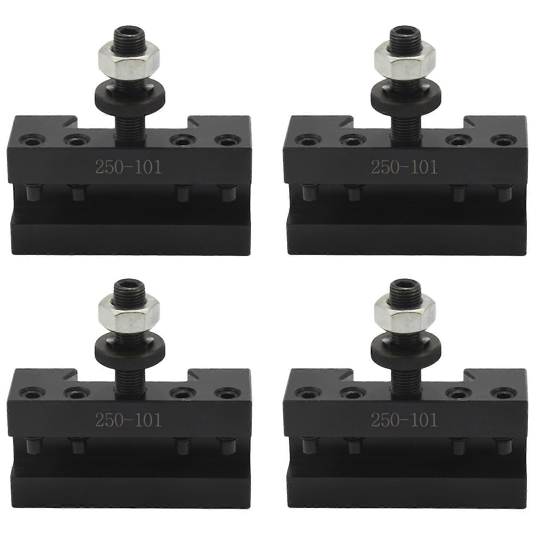 4pcs Lathe Facing Holder For Quick Change Cnc Turning Tool 250-101