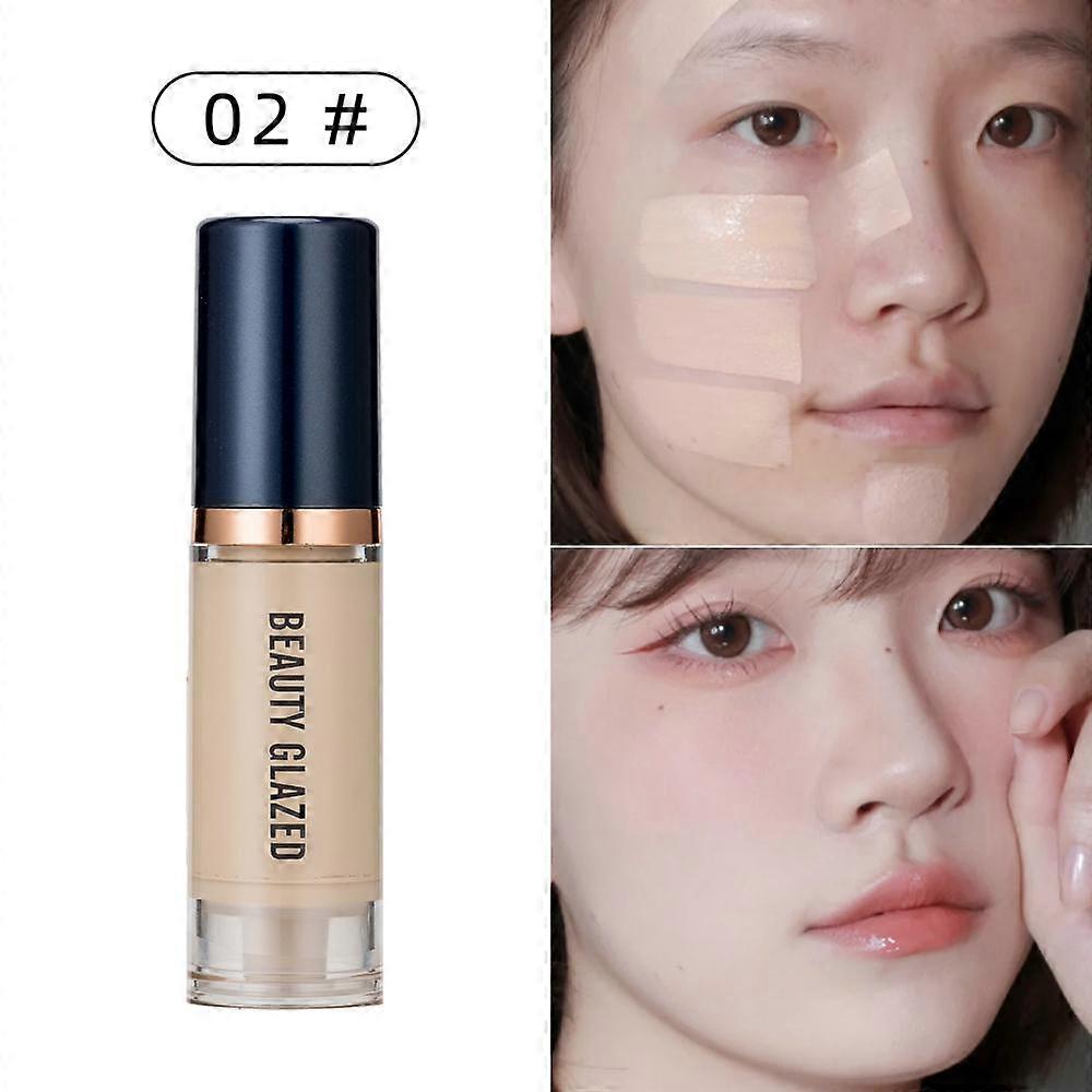 6 Color Liquid Foundation BB CC Cream Matte Base Primer Moisturizing Concealer