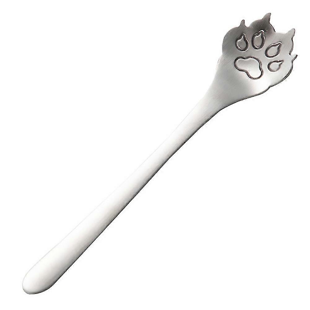 Cute Dog Paw Stainless Dessert Coffee Spoon Flatware