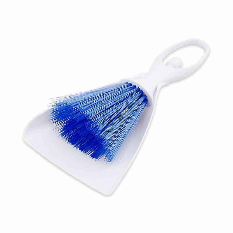 Cleaning Tool Set Mini Sweeper Broom and Dustpan 130x250 mm - Office Keyboard Computer Dust