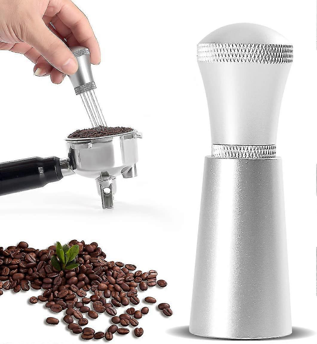 إبرة العبث بمحرك قهوة اسبريسو ، 7 إبر 0.3 مم أدوات توزيع إسبريسو مع حامل ، موزع قهوة