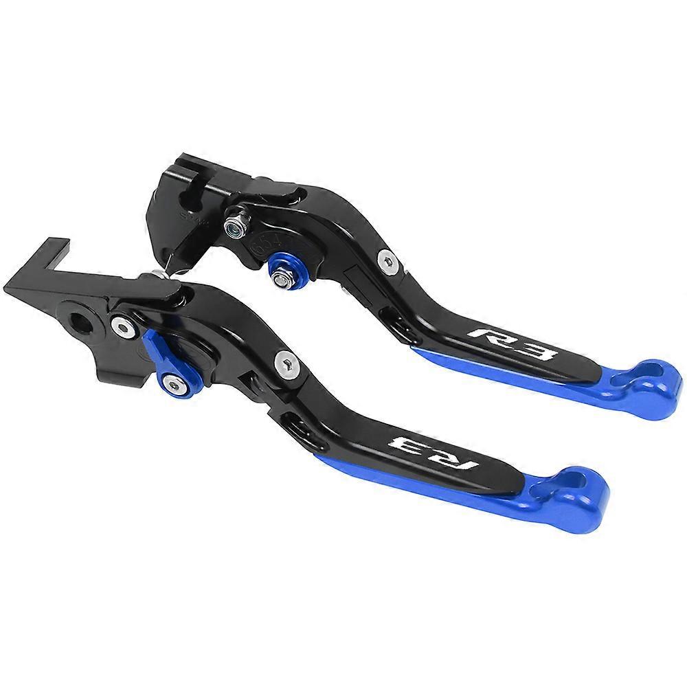 Motorcycle Accessories Folding Brake Clutch Levers Handlebar Grips For YAMAHA YZF R3 YZFR3 2015-2020 YZF-R3 Handle Lever