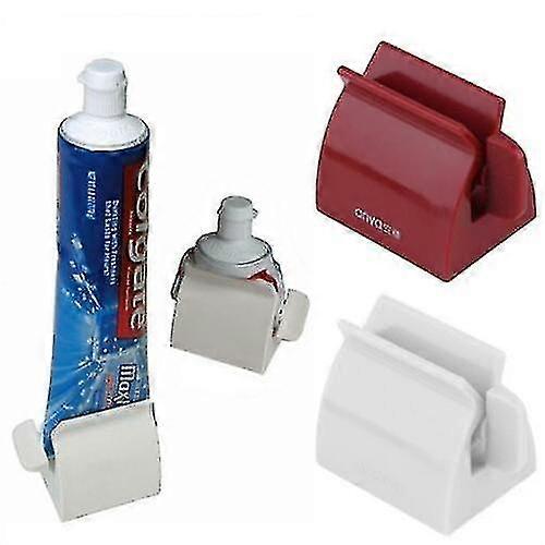 Toothpaste Squeezer Rolling Tube Seat Stand