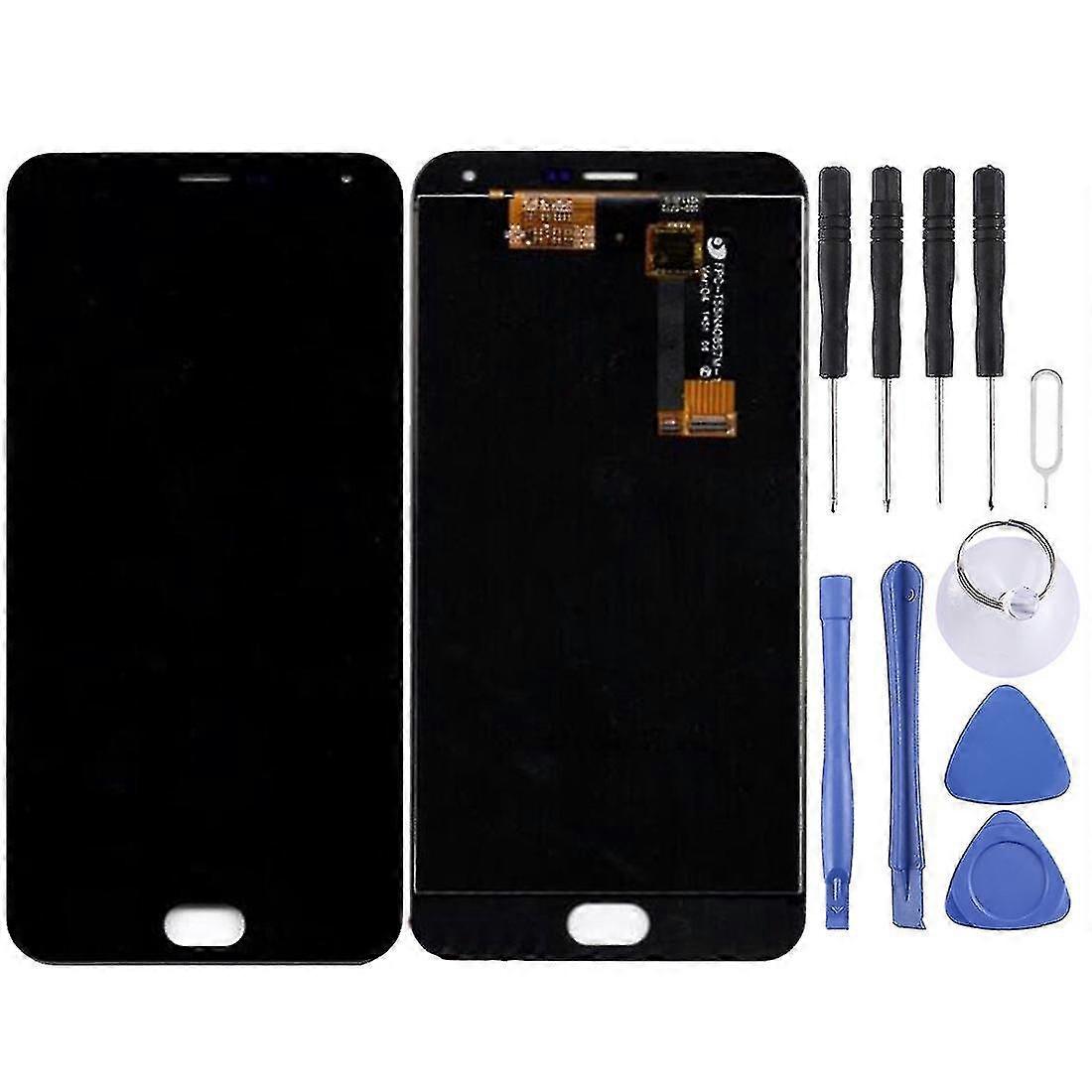 Tft Lcd Screen compatible with Meizu Meilan Metal With Digitizer Full Assembly(black)