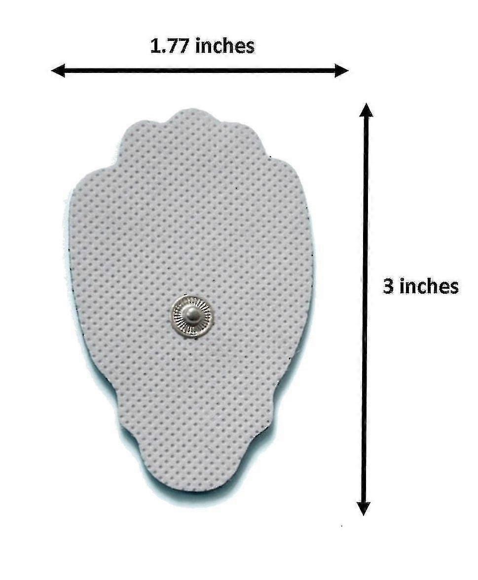 Tens/ems Unit 20 Snap Tens Unit Electrode Pads Large Premium Replace