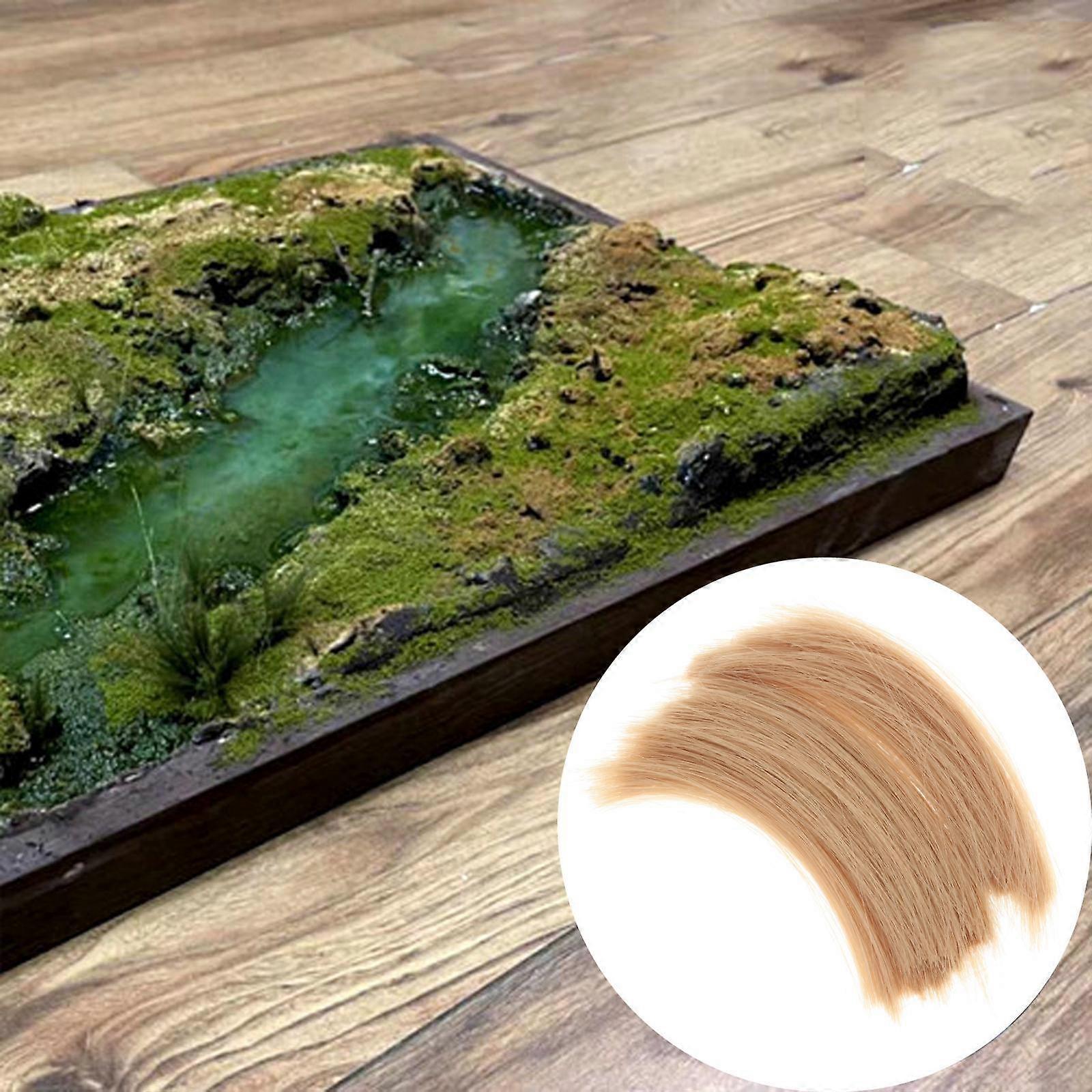 Static Grass Making Material Landscape Railroad Supplies Miniature Accessories Artificial DIY Scene Plant for Building Models DIY Model Tree - Light K