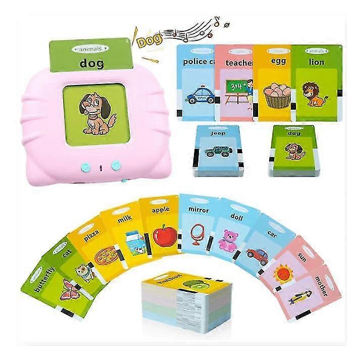 يتحدث بطاقات فلاش ألعاب التعلم للأطفال الصغار 1-6 سنوات من العمر ، الإنجليزية البريطانية ، 224 كلمة ، ألعاب تعليمية مسموعة ، إلكترون موارد التعلم لمرحلة ما قبل المدرسة