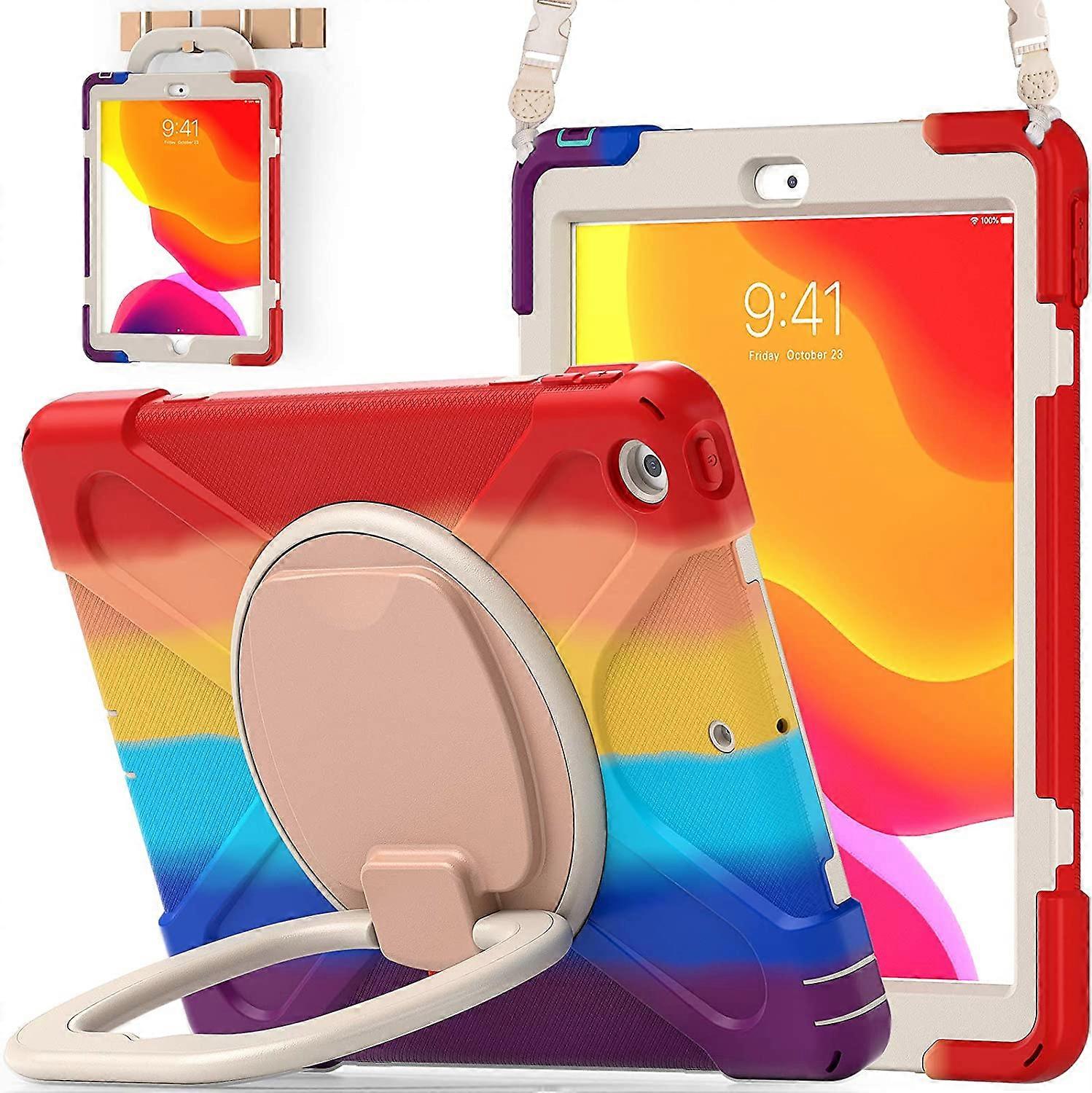 iPad 9th/ 8th/ 7th Generation Case (iPad 10.2 inch Rugged Case 2021/2020/2019)