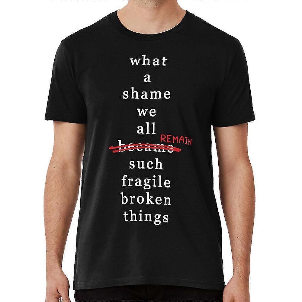 Let the flames begin  () T-Shirt Crew Neck