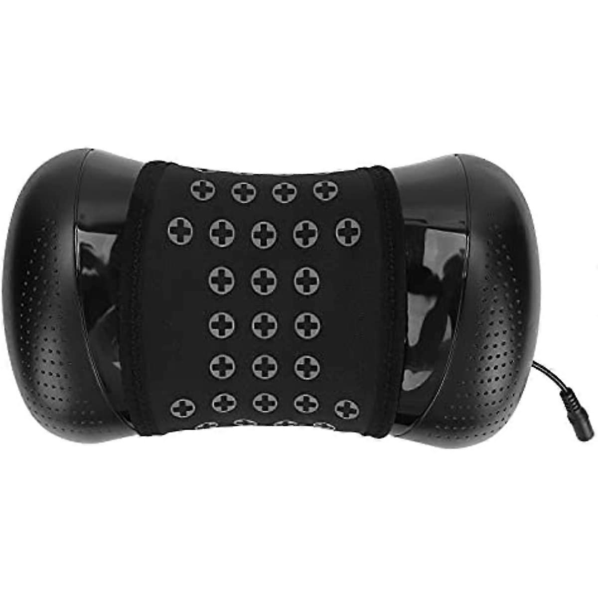 Child Calf Protective Gear Hot Compress Heat Neck Support Care Pillow Cneck Hump Corrector Neck and Shoulder Relaxer Neck Massager Black