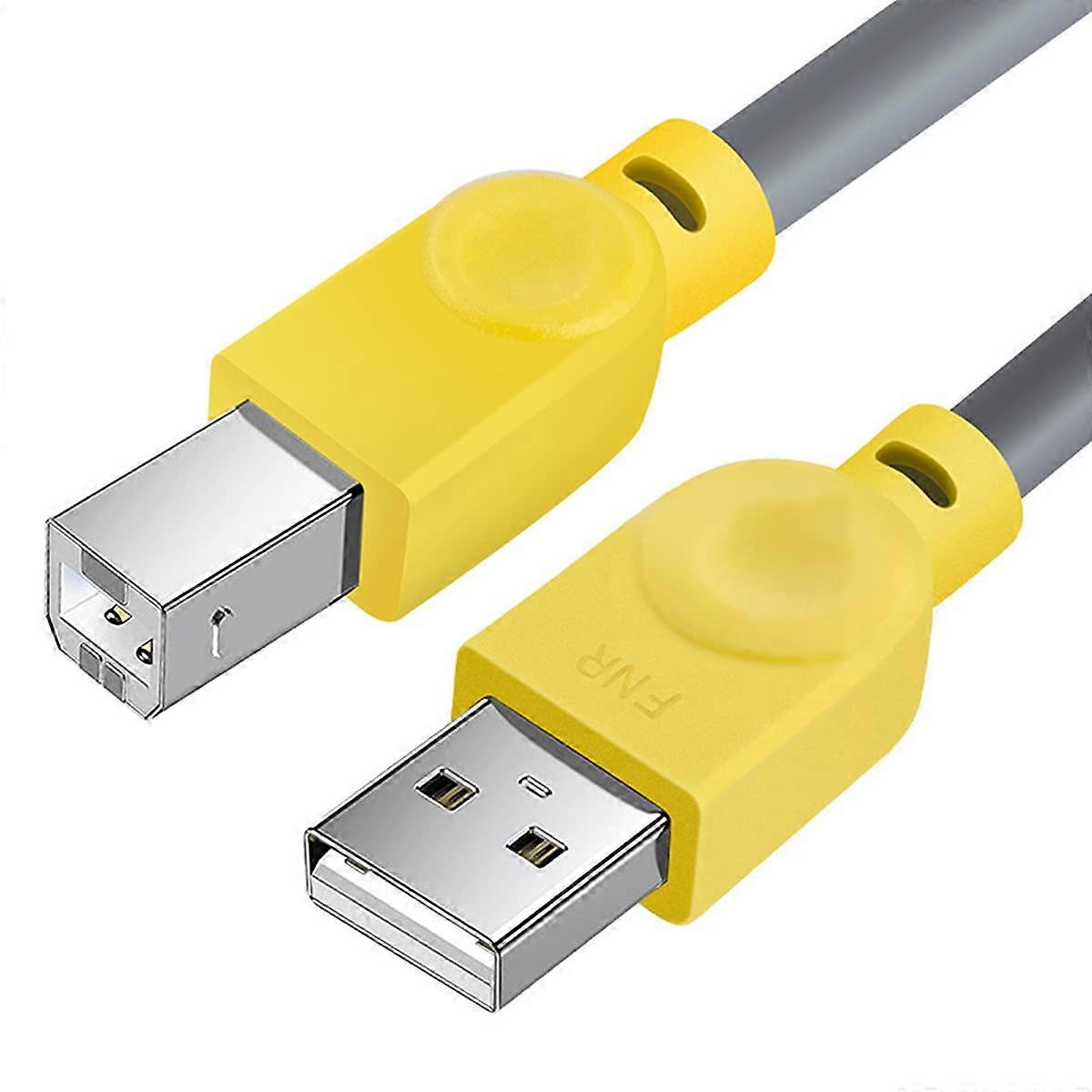 USB MIDI Cable for Instruments - 1.5M/5FT, USB A to USB B