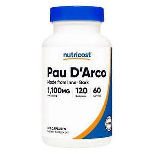 Nutricost Pau D'Arco Capsules ,1100 Mg ,120 Count