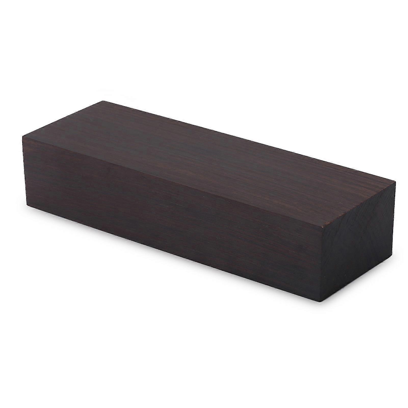 12 * 4 * 2.5 Sort ibenholt træ tømmer blank DIY materiale til musikinstrumenter værktøjer