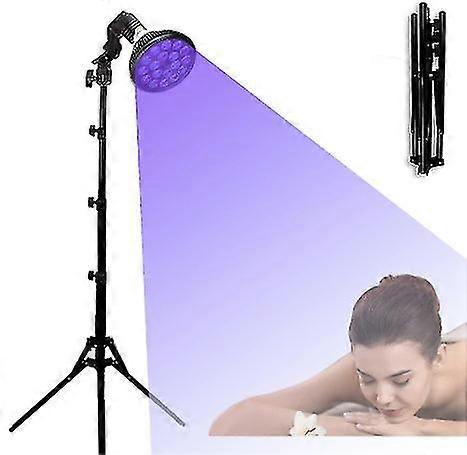 Floor-mounted 54w Tanning Lamp Self-made Body And Face Bronzer (us Standard)