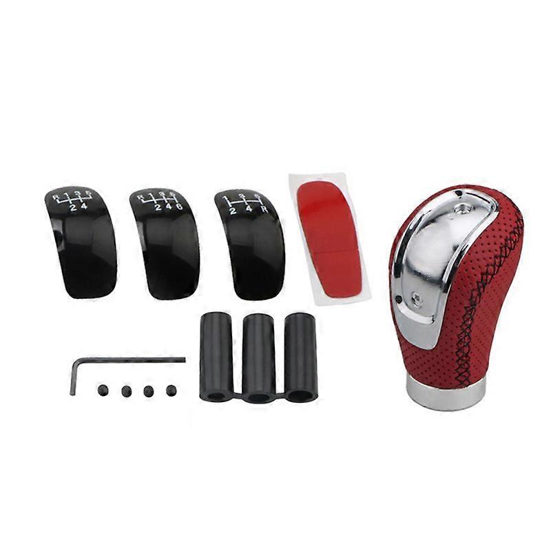 Universal 5/6 Speed PU Leather Gear Shift Knob Manual Car Gear Stick Shift Knob Gear Stick Shift Knob