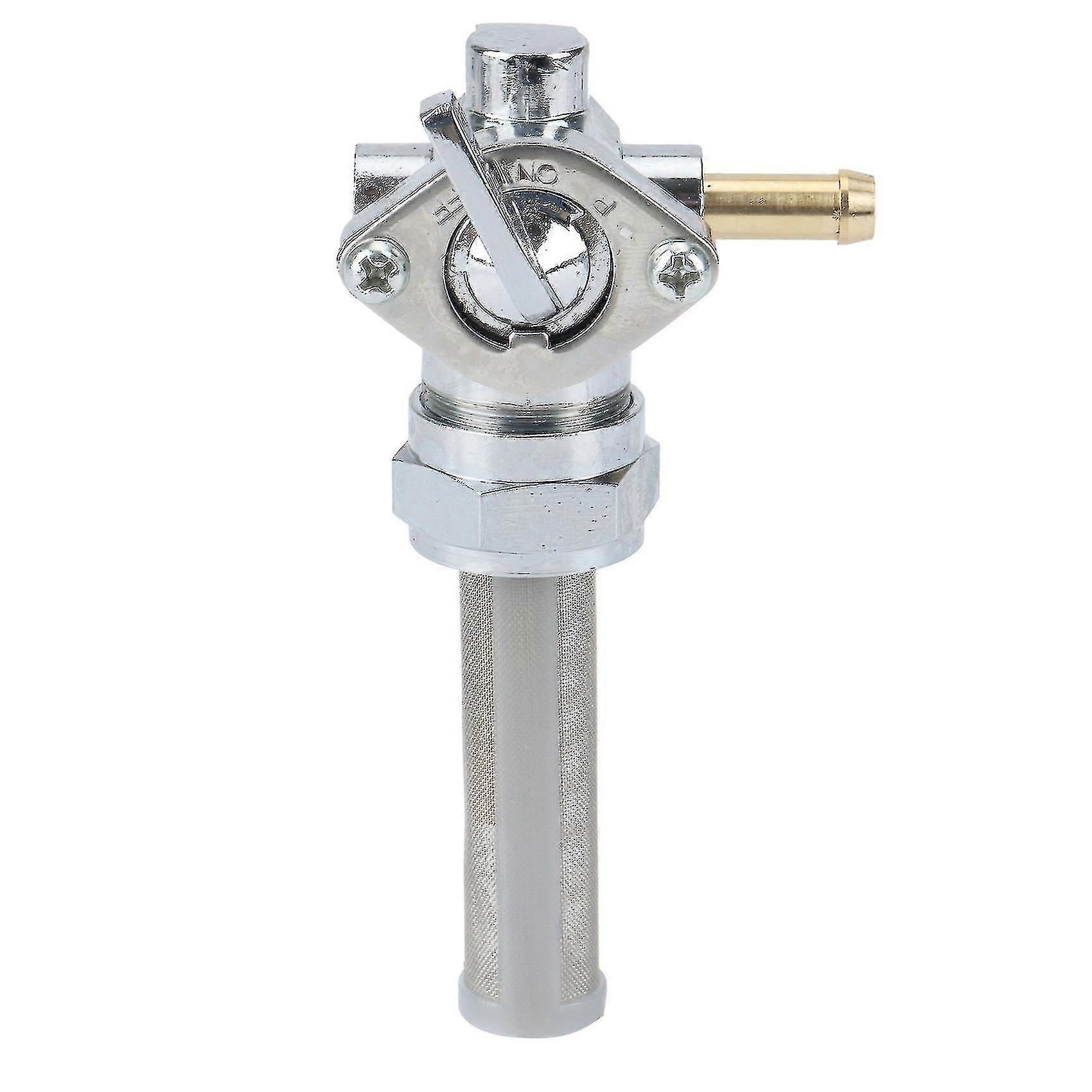 Interruptor de válvula de cierre de combustible Petcock de 1/4 pulgada con salida lateral derecha para Big Twin y Sporters - Replac