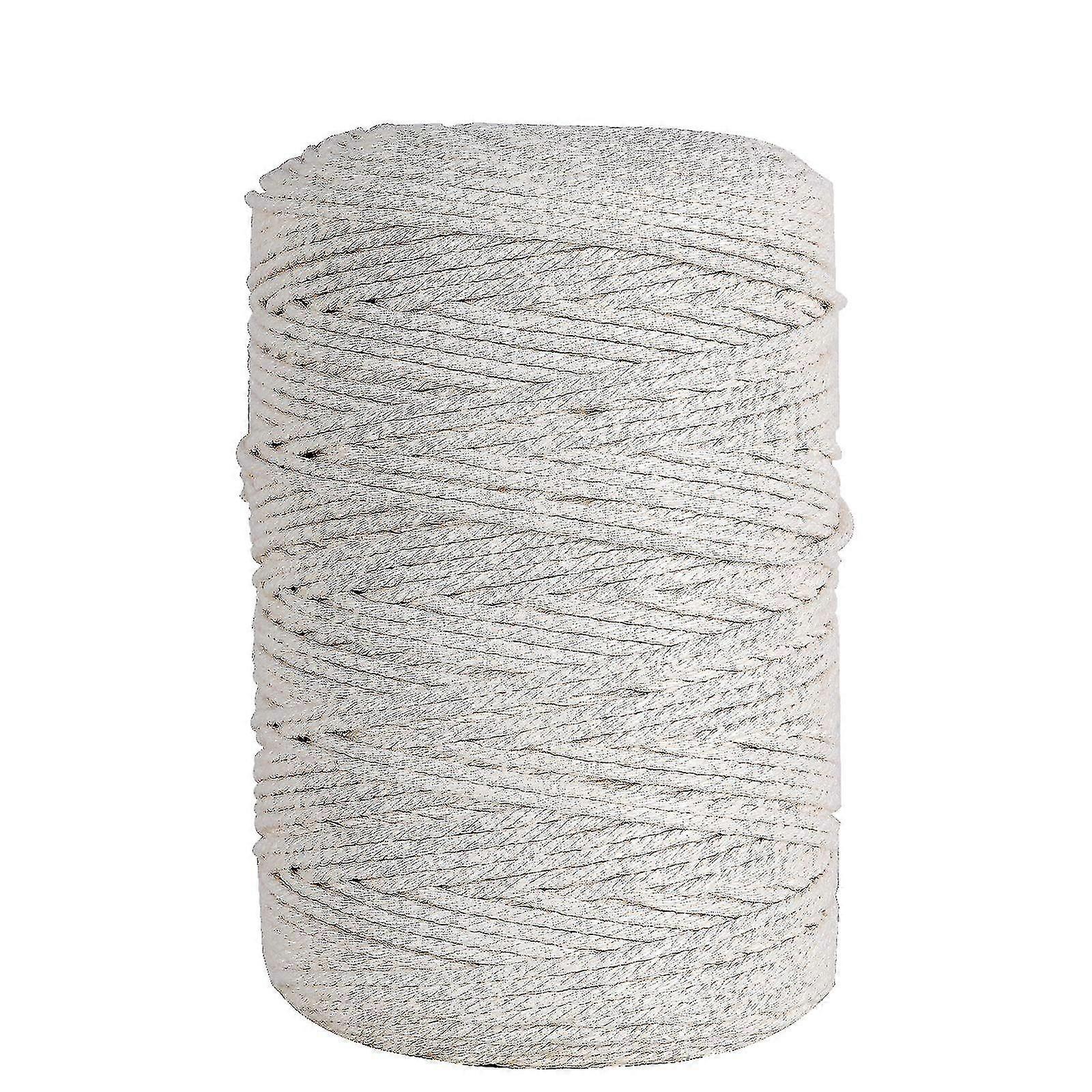 3 X 200 Mm Cotton Cone Yarn Macrame Yarn Cotton Rope Diy Art Craft Knitting Tools