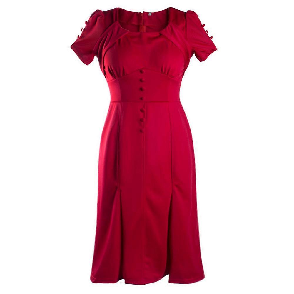 Robe jupe à un pas OL slim à la mode