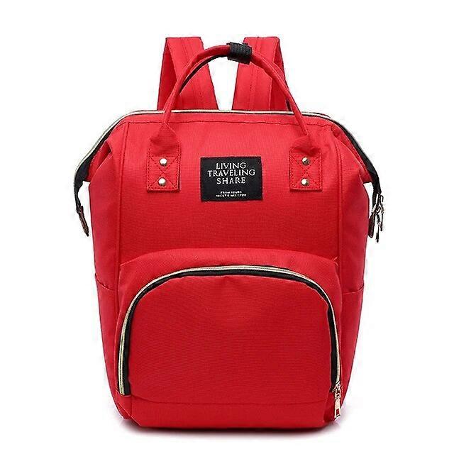 Canvas Mummy Bag Large Capacity Storage Backpack Baby Bottle Insulation Storage Bag Mummy Bag Diaper Organize Backpacks New Backpacks