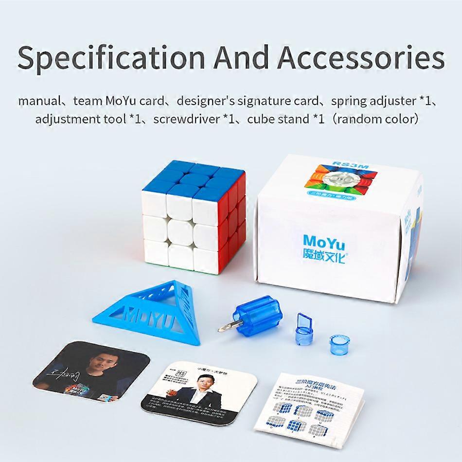 Newest 2020 RS3 M Magnetic 3x3x3 Speed Magic Cube MF RS3M Puzzle Cube Magnet 3x3 Magico Cubo
