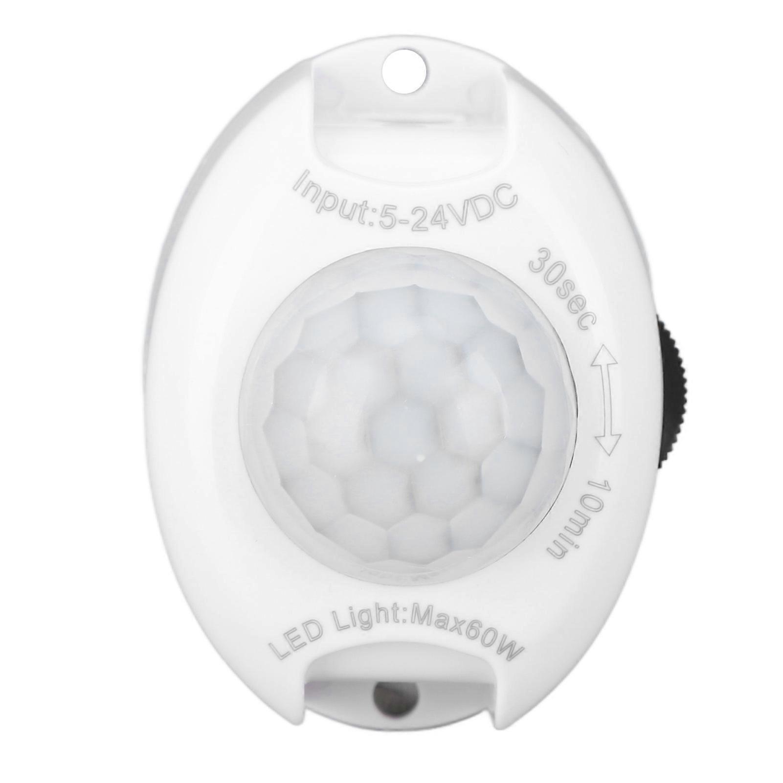 DC Plug Human Body Induction Switch Infrared Adjustable LED Light Strip Detector Switch 524V 60W