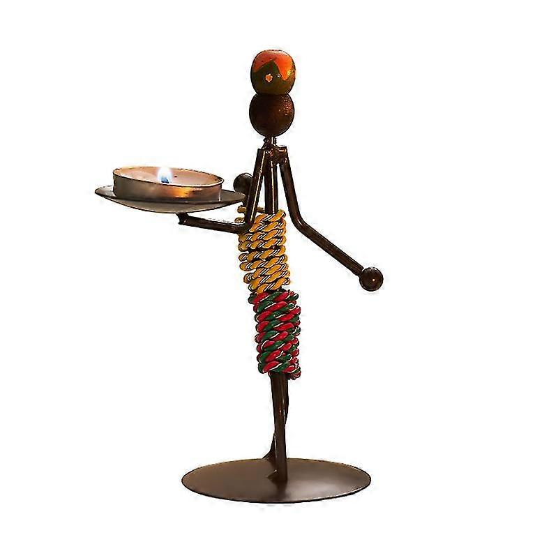 Creative Wrought Iron Candlestick,home Decorations