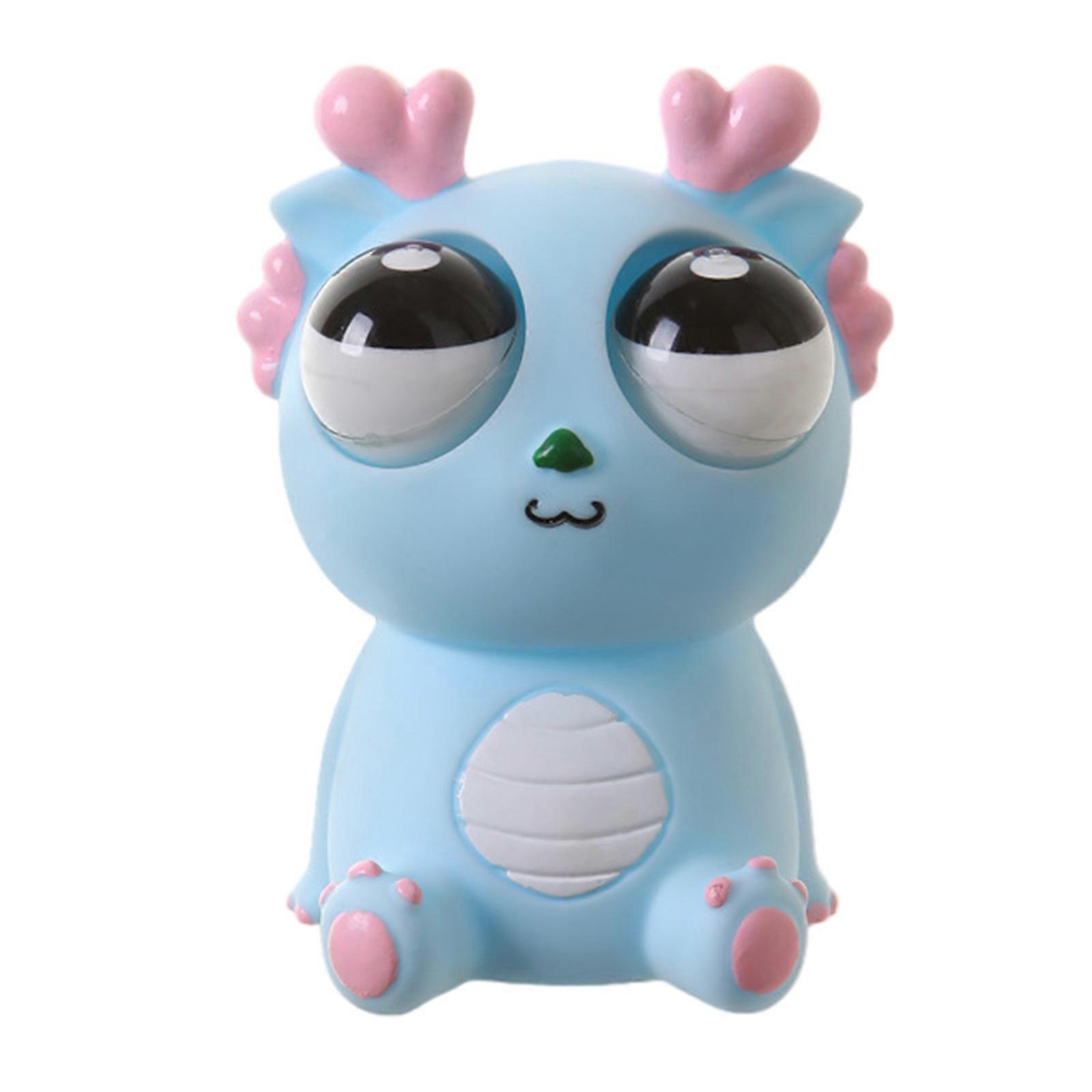 ドラゴンイヤークリエイティブポップアウトアイ恐竜ストレス解消玩具、面白い突っつく目の表現、100%新しい