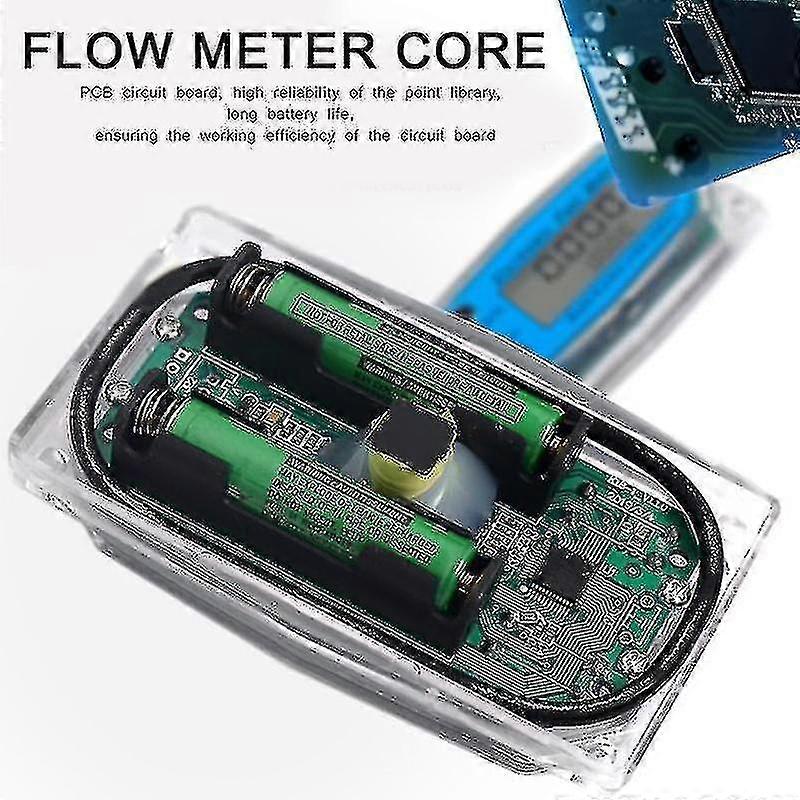 High Accuracy Digital Fuel Flow Meter Car Gasoline Diesel Kerosene ...