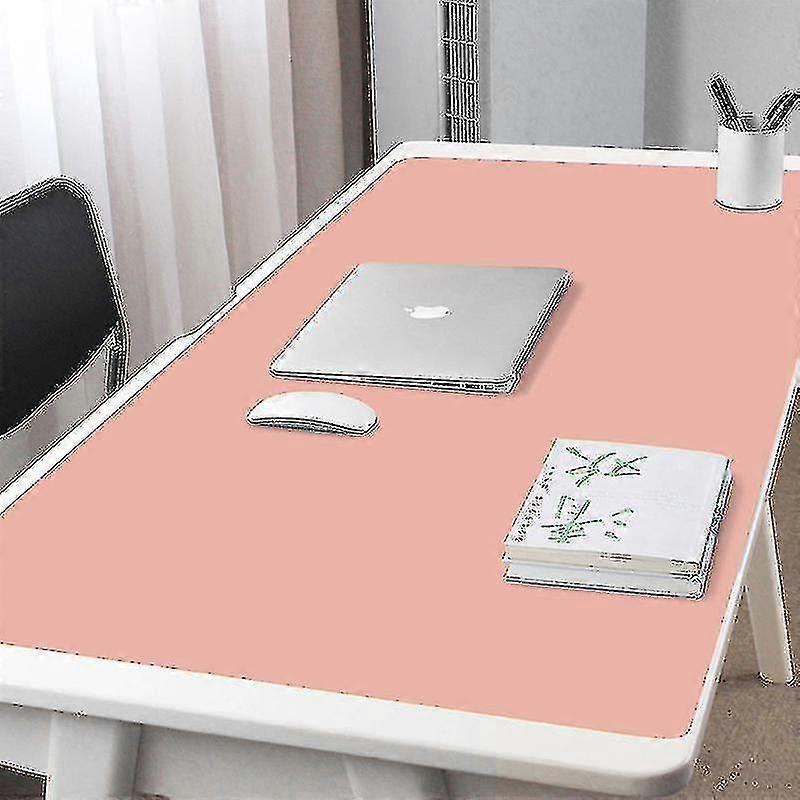 Double-side Portable Large Mouse Pad Gamer Waterproof Pu Leather Desk Mat Computer Mousepad Keyboard Table Cover(kui) -yyds