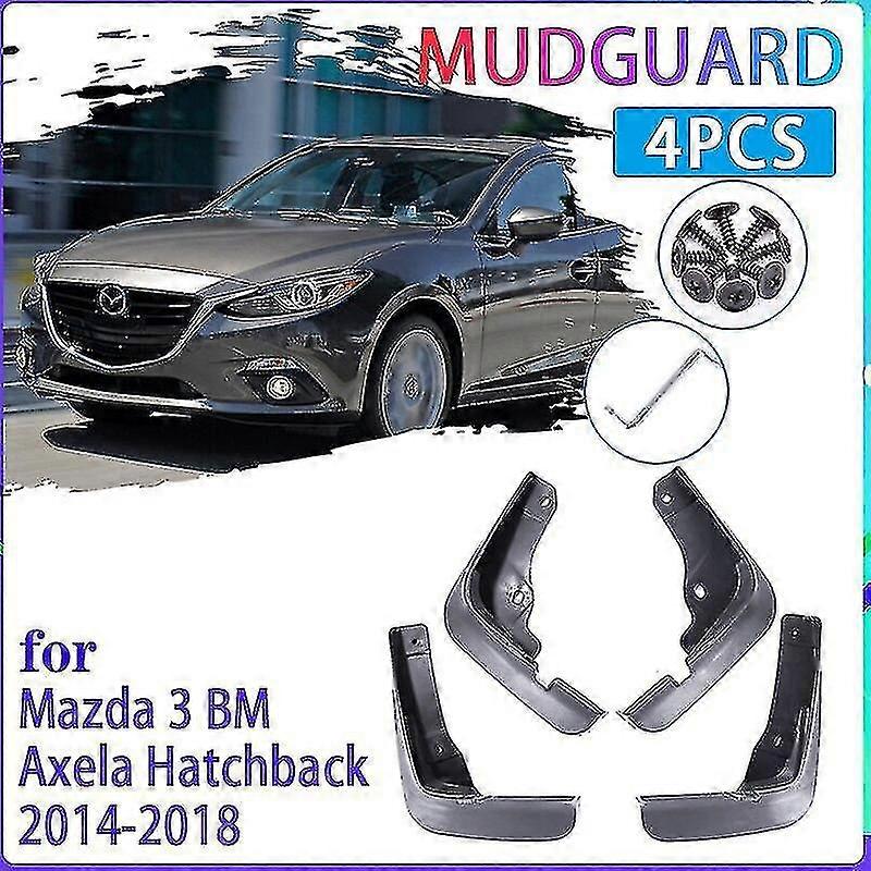 StreetRays Originals Mazdaspeed 3 & Mazda 3 Mud Guard Flaps Starter Set (Blue W/ Vinyl Logo) 04-16