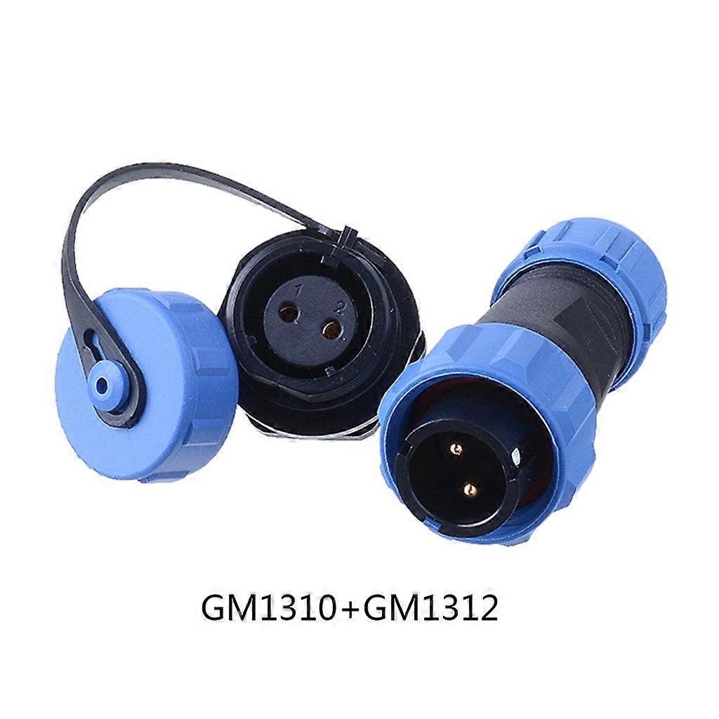 Male Plug and Female Socket 2/3/5/6/9pin Panel Mounting Wire Connector Plug