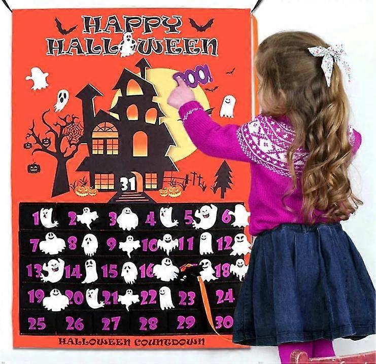 Halloween Advent Calendar 2022 Halloween Countdown Calendar for Kids