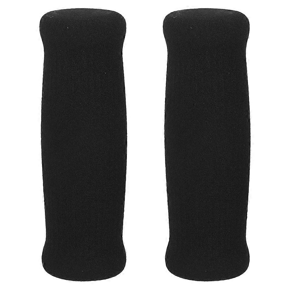 2Pcs Elderly Cane Handle Grips Non-Skid Grips for Handle Walking Stick Sponge Grips Protectors