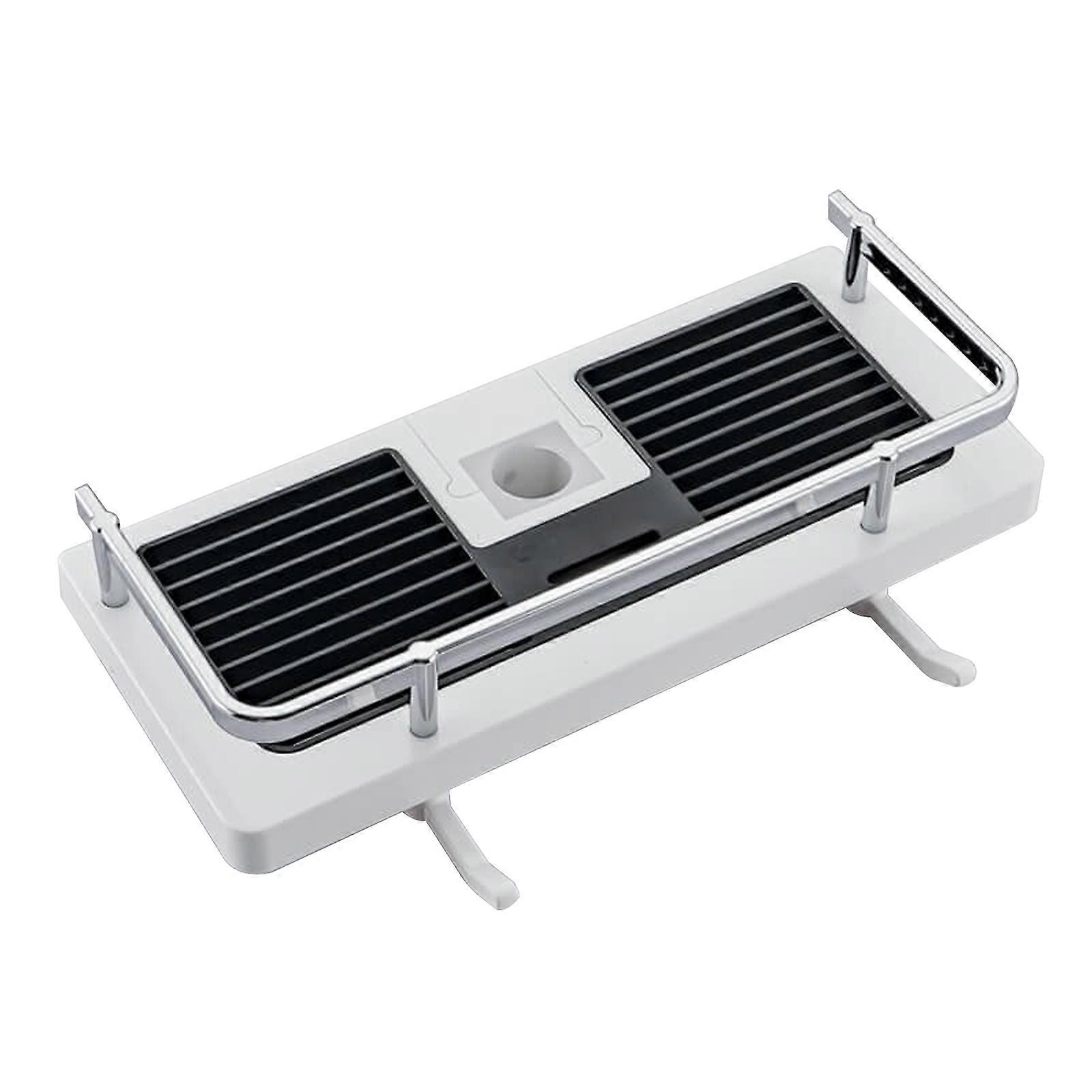 Úplne nový sprchový tyč Kúpeľňový zdvíhací tyč Držiak šampónu bez punču