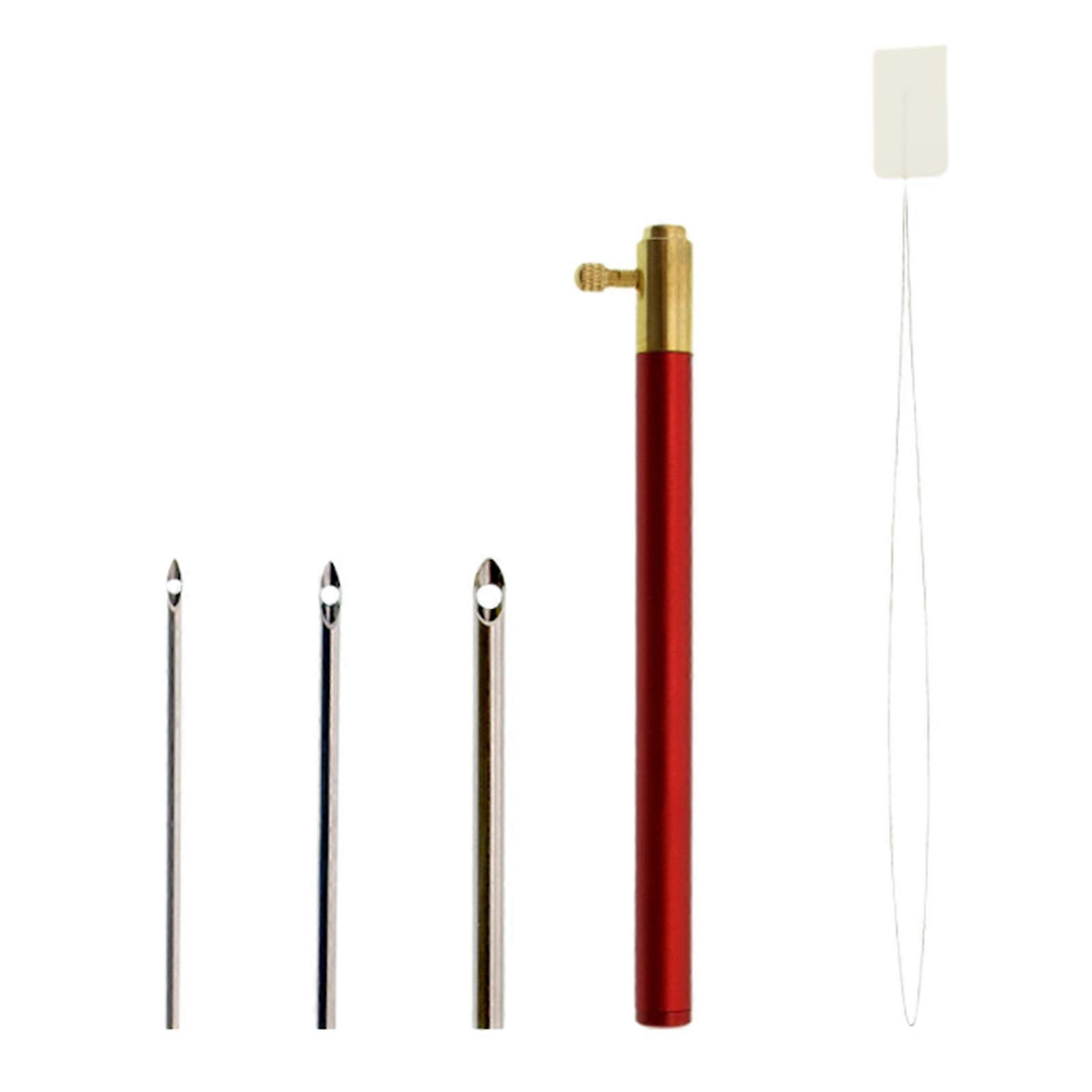 Crochet Hook Multi-Use Portable Alloy Cross Stitch Embroidery Needles for Home mengxi