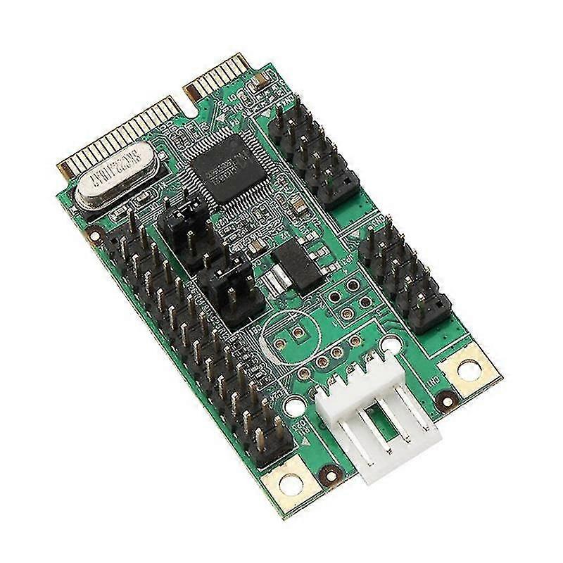 Mini Pci-e Pcie To Rs232 Db25 Db9 Serial Com Card Adapter Wch382l Chip 6gbps