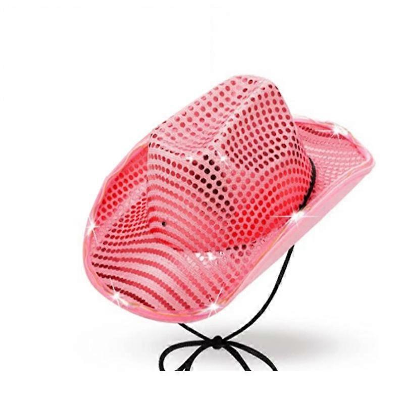 Blinkingblinkylights Western Cowboy Hat for menn, kvinner